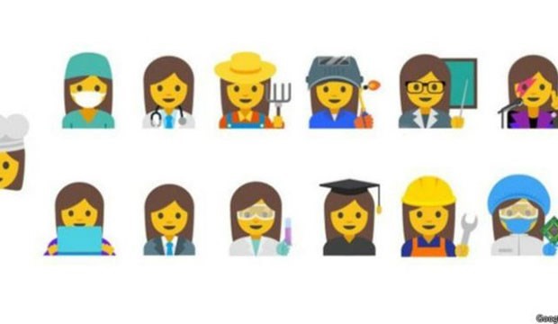 Google çalışan kadınlar için emoji tasarladı