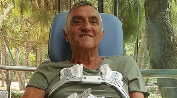 Mustafa Alabora hastaneden taburcu oldu