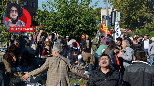Survivor of Ankara massacre charged with ‘having made an announcement for blood donation’
