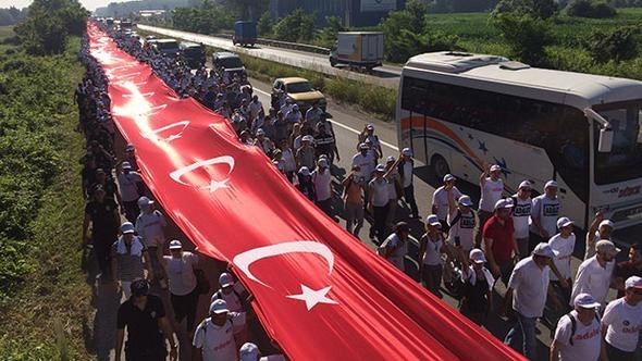 17th day of Justice March in Turkey completed with participation of tens of thousands