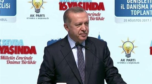 Erdoğan: İstanbul Türkiye ortalamasının altına düştüğü an buna yanarız