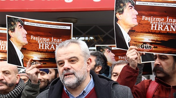 Hrant Dink, BirGün Gazetesi önünde anıldı