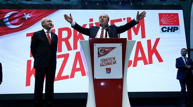 The presidental candidate of the CHP will be Muharrem İnce