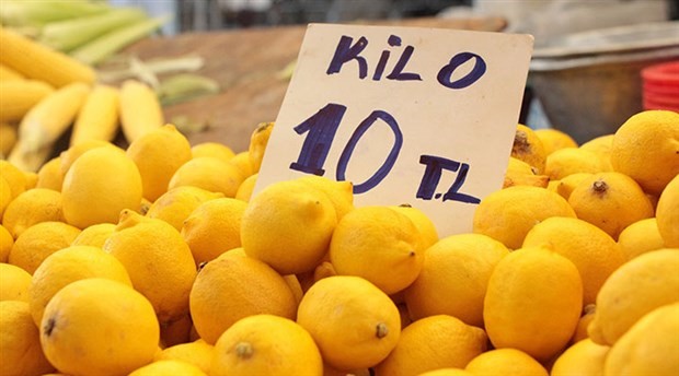 Limonun kilosu halde 6.5, pazarda 10 lira