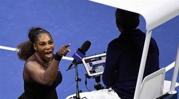 Finalde Naomi Osaka'ya yenilen Serena Williams'a 17 bin dolar ceza