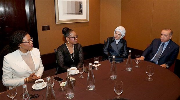 Erdoğan, Malcolm X'in kızlarını kabul etti