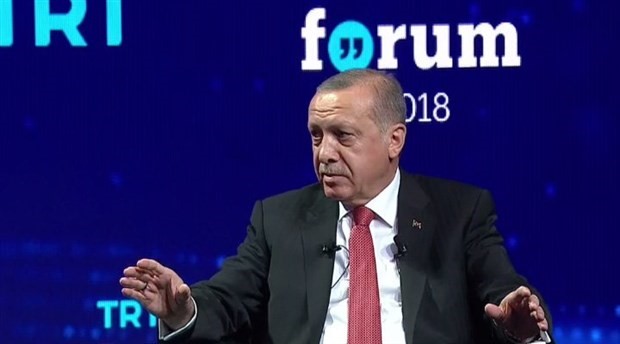 Erdoğan, TRT World Forum'da konuşuyor