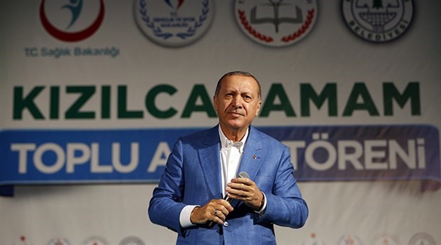 Erdoğan: Teröre bulaşmış olanlar sandıktan çıkacak olursa kayyum atarız