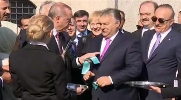 Orban'dan Erdoğan'a : Makasla çok tehlikeli duruyorsun