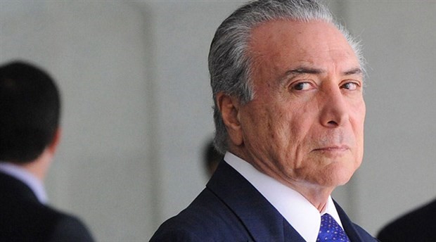 Brezilya Devlet Başkanı Temer için yolsuzluk suçlaması
