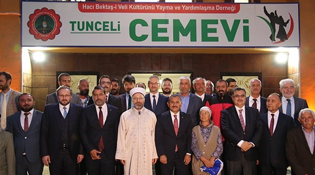 Diyanet İşleri Başkanı'ndan Dersim'de Cemevi ziyareti
