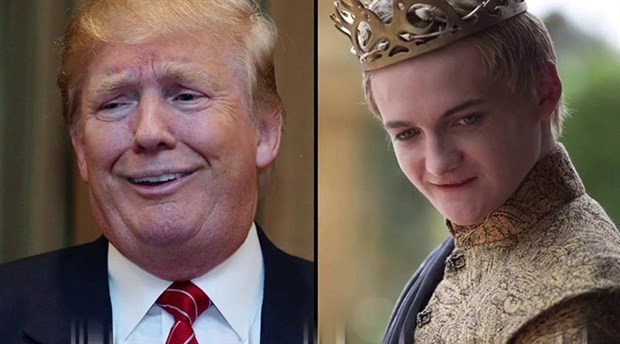 GOT'un yazarı Martin, Trump'ı Joffrey'e benzetti