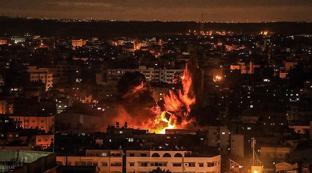 BM'den İsrail'in hava saldırısına kınama