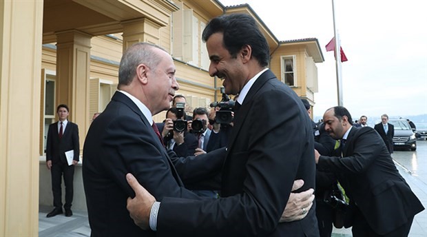 Erdoğan, Al Sani ile görüştü