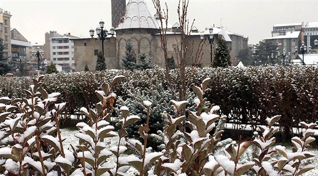 Erzurum ve Kars'ta yoğun kar yağışı