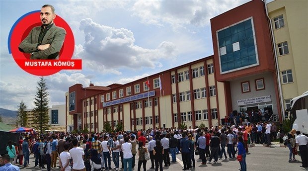AKP üniversitesinde usulsüzlük diz boyu