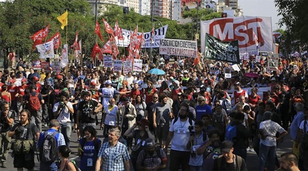Binlerce kişiden G20 protestosu
