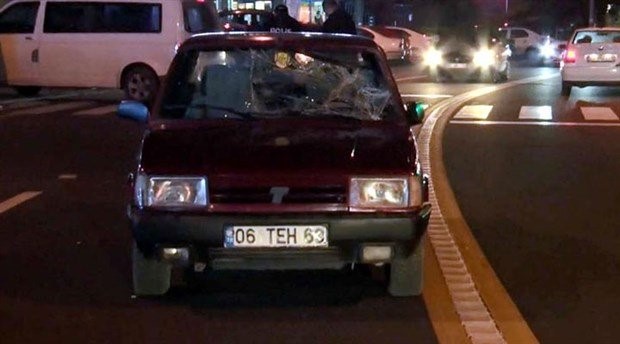 Ankara'da otomobilin çarptığı çocuk yaralandı