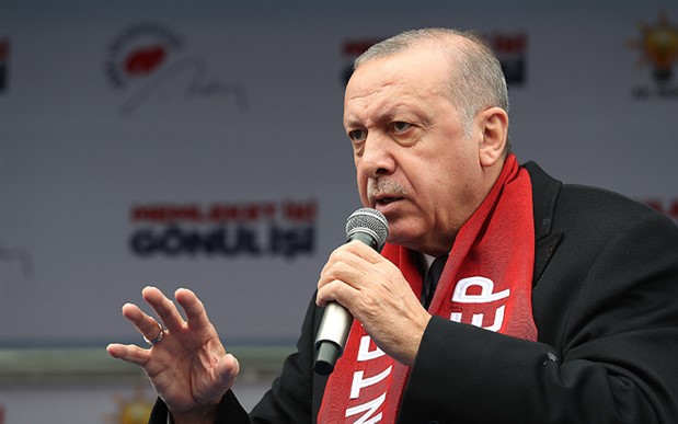 Erdoğan yine Feminist Gece Yürüyüşü’nü hedef aldı