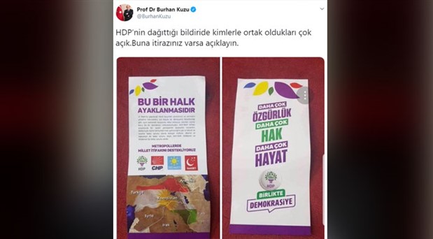 AKP’li Burhan Kuzu sahte bildiri paylaştı, sosyal medya dalga geçti