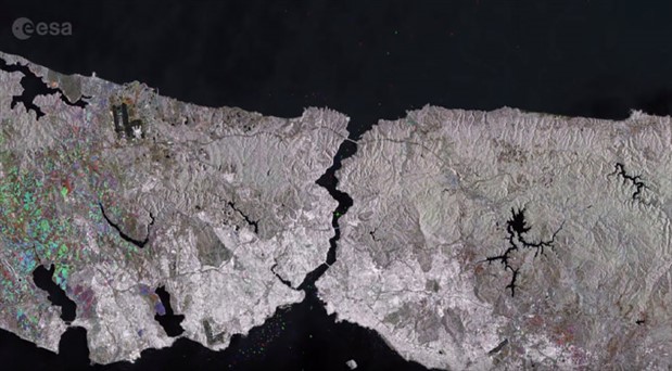 ESA, uzaydan İstanbul’u görüntüledi