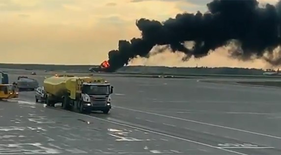 41 kişinin yaşamını yitirdiği uçak kazasının yeni görüntüsü yayınlandı