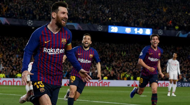 Şampiyonlar Ligi’nde sezonun golü Messi’den