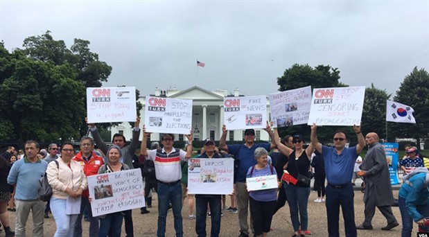 ABD’de üç ayrı kentte CNN Türk protestosu