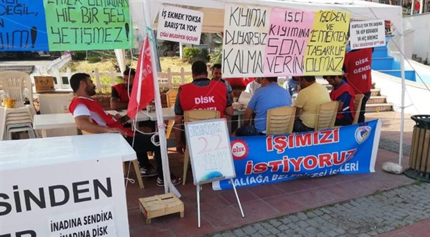 MHP’li Aliağa Belediyesi’nin işçi kıyımına tepki: “Siyasi tasfiye”