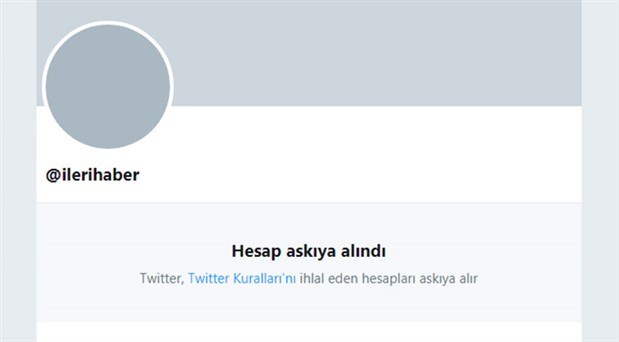 Gerici Nurettin Yıldız, İleri Haber’in Twitter hesabını askıya aldırdı