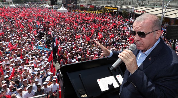 Erdoğan: Pazar günü Sisi mi diyeceğiz, Binali Yıldırım mı?