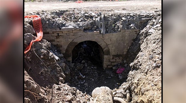 Zonguldak’ta sel sonrası tarihi köprü ortaya çıktı