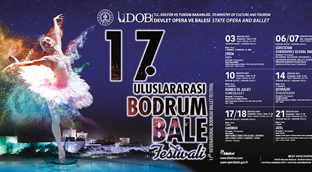 17. Uluslararası Bodrum Bale Festivali başlıyor