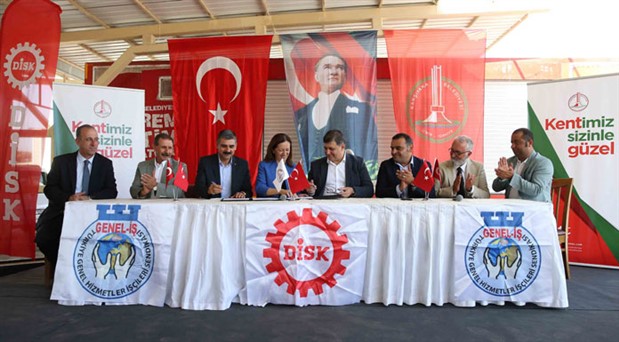 Karşıyaka Belediyesi’nde TİS imzalandı: İşçilere yüzde 35 zam
