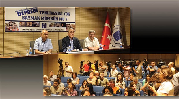 İnşaat Mühendisleri Odası'ndan Marmara Depremi'nin 20. yılında basın toplantısı