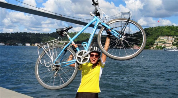 Londra'dan İstanbul'a bisikletle geldi: 89 gün, 4 bin 500 kilometre...