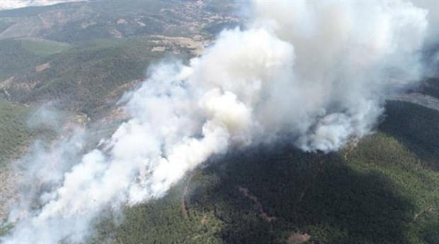 "Orhaneli'ndeki orman yangını sabotaj olabilir"