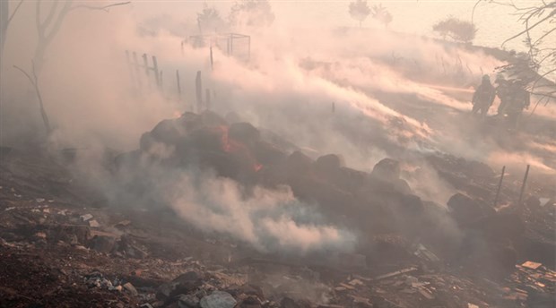 Beylikdüzü'nde yangın: 650 kümes hayvanı öldü