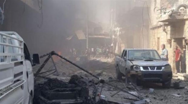 Afrin'de bombalı saldırı: 2 kişi hayatını kaybetti