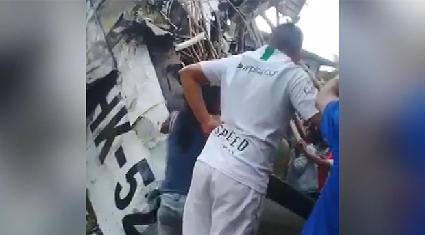 Kolombiya’da uçak düştü: 7 ölü, 3 yaralı