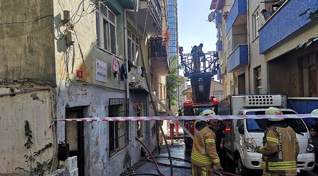Kadıköy'de yangın