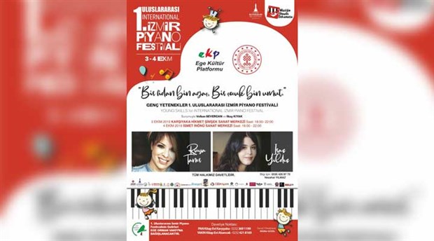 1.Uluslararası İzmir Piyano Festivali başlıyor