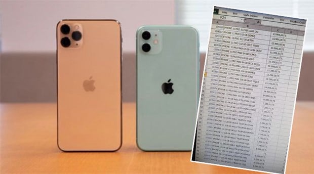 iPhone 11 Türkiye fiyatları ortaya çıktı iddiası
