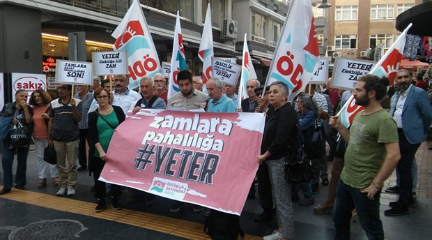 Samsun ÖDP'den zamlara karşı eylem: Krize ve baskı rejimine karşı tek çare halk iktidarıdır
