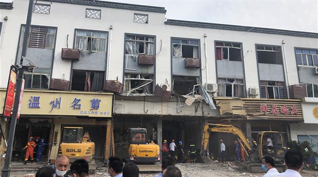 Çin'de restoranda patlama: 6 ölü, 9 yaralı