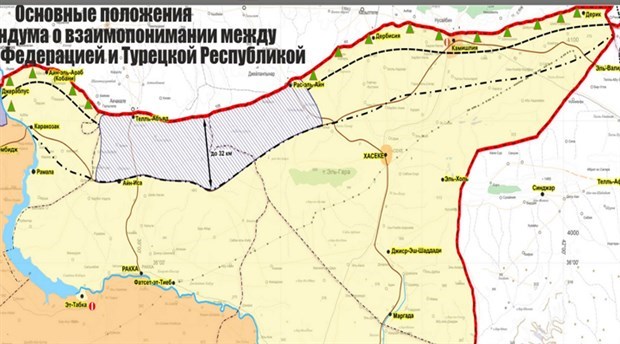 Rusya: YPG'liler Türkiye sınırından geri çekildi