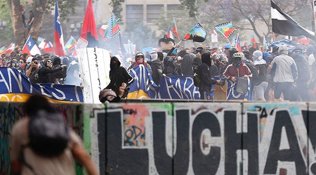 Şili’deki gösteriler devam ediyor