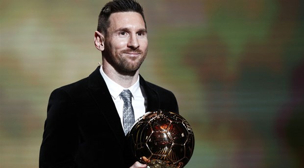 Ballon d'Or ödülü 6. kez Messi'nin