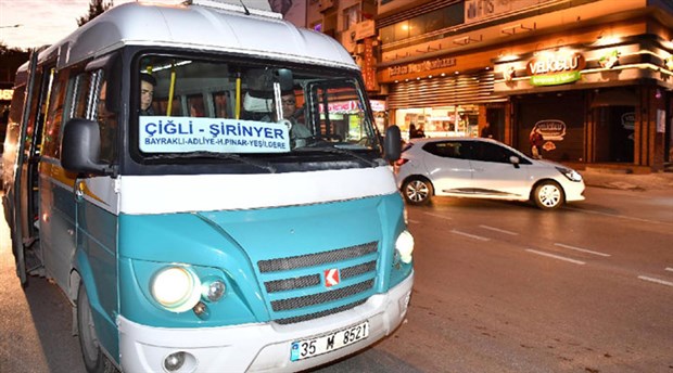 İzmir'de minibüs ücretlerine yüzde 17 zam