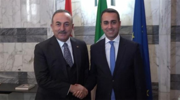 Çavuşoğlu, İtalya Dışişleri Bakanı Luigi Di Maio ile görüştü